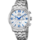 Relógio masculino jaguar acamar chronographe de cor prateada. j963/1