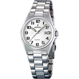 Relógio Festina Clássico F16375/9 Prateado com Bracelete de Aço para Mulher