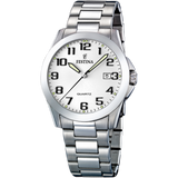 Relógio festina classics f16376/7 branco com correia de aço, homem_PRODUCT