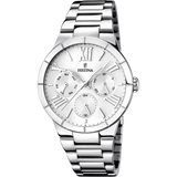 Relógio festina boyfriend f16716/1 branco com correia de aço, mulher_PRODUCT