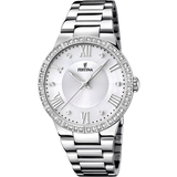Relógio festina boyfriend f16719/1 branco com correia de aço, mulher_PRODUCT
