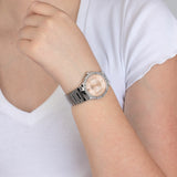 Relógio festina boyfriend f16719/3 rosa com correia de aço, mulher_LIFESTYLE