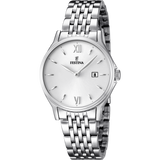 Relógio festina classics f16748/2 branco com correia de aço, mulher_PRODUCT