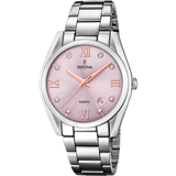 Relógio festina boyfriend f16790/d bordô correia de aço, mulher_PRODUCT