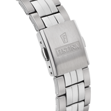 Relógio Festina F16822/A azul com bracelete de aço, homem