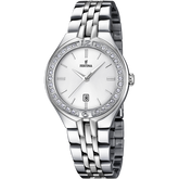 Relógio festina mademoiselle f16867/1 prateado com correia de aço, mulher_PRODUCT