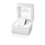 Relógio festina junior collection f16907/3 preto pulseira de aço, infantil