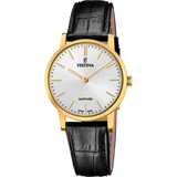 Relógio festina swiss made f20017/1 branco com correia de couro, mulher_PRODUCT