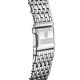 Relógio festina swiss made f20018/3 preto com correia de aço, para homem.