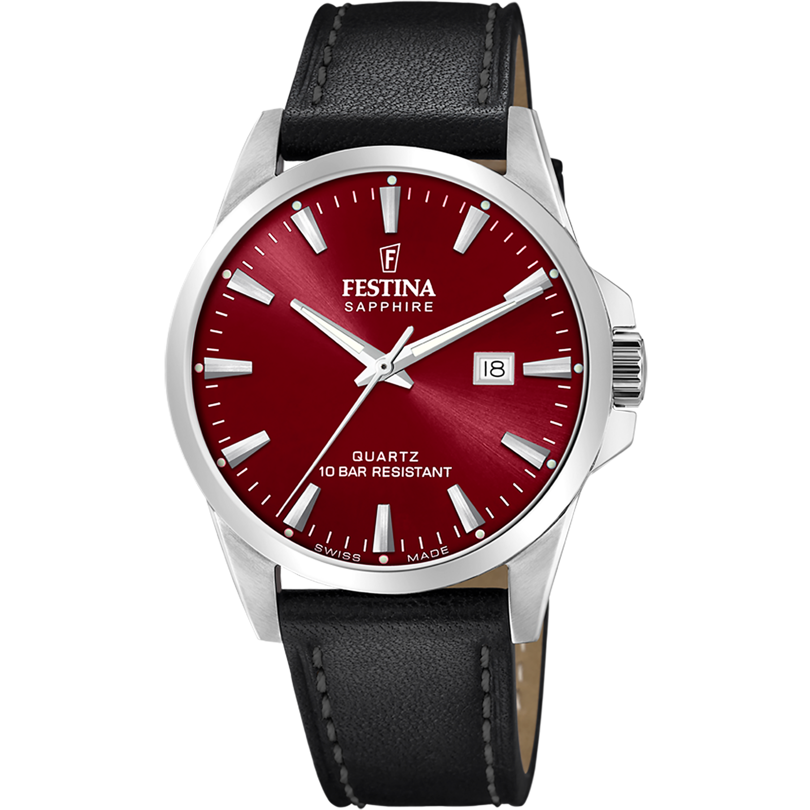 Relógio festina swiss made f20025/5 vermelho homem_PRODUCT