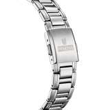 Relógio festina swiss swiss made f20026/4 preto pulsera de 316l de aço inoxidável, homem
