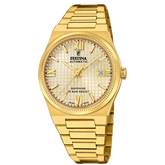 Relógio masculino festina swiss made rivé f20032/2 champagne_PRODUCT