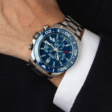 Relógio festina swiss made f20042/2 azul pulsera de de aço inoxidável, homem_LIFESTYLE