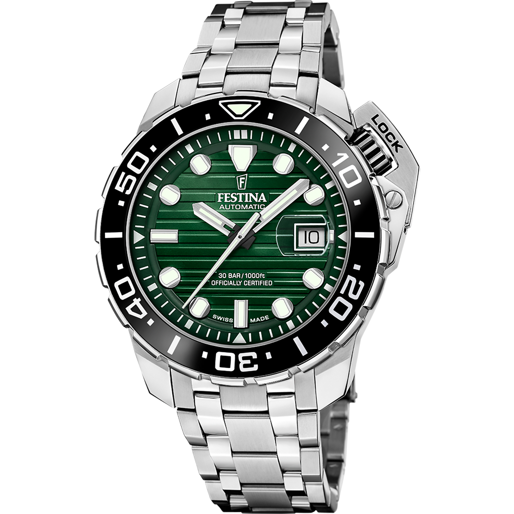 Relógio festina swiss f20043/4 verde homem_PRODUCT