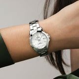 Relógio festina swiss made f20049/1 prata cinza mulher