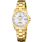 Relógio festina swiss made f20050/1 bege pulsera de de aço inoxidável, mulher_PRODUCT