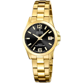 Relógio festina swiss made f20050/4 preto pulsera de 316l de aço inoxidável, mulher_PRODUCT