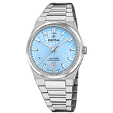 Relógio festina swiss made f20051/3 azul homem