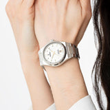 Relógio festina swiss made f20052/2 prata cinza mulher