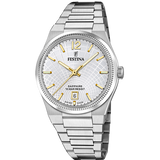Relógio festina swiss made f20052/2 prata cinza mulher