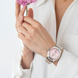 Relógio festina swiss made f20052/3 rosa mulher