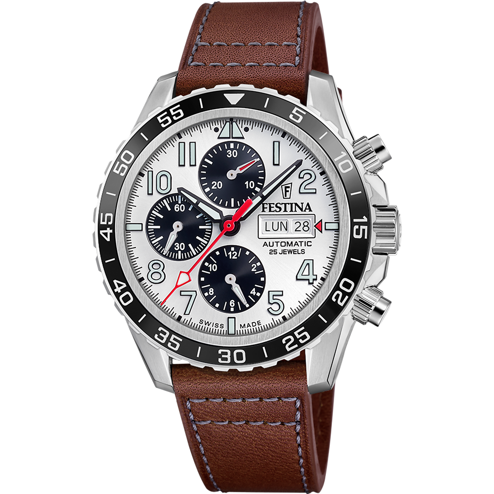 Relógio festina swiss made f20056/1 branco homem_PRODUCT