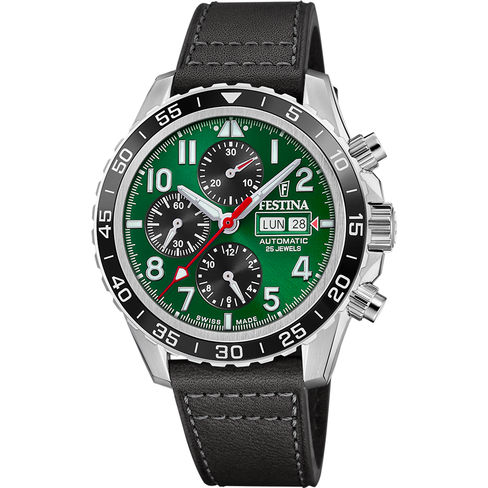 Relógio festina swiss made f20056/2 verde homem_PRODUCT