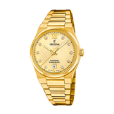 Relógio feminino festina swiss made rivé f20058/2 bege_PRODUCT