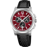Relógio festina swiss made rivé f20060/5 vermelho pulsera de couro, homem_PRODUCT