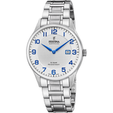 Relógio festina swiss made f20067/1 prata cinza homem_PRODUCT