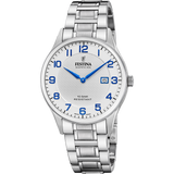 Relógio festina swiss made f20067/1 prata cinza homem_PRODUCT