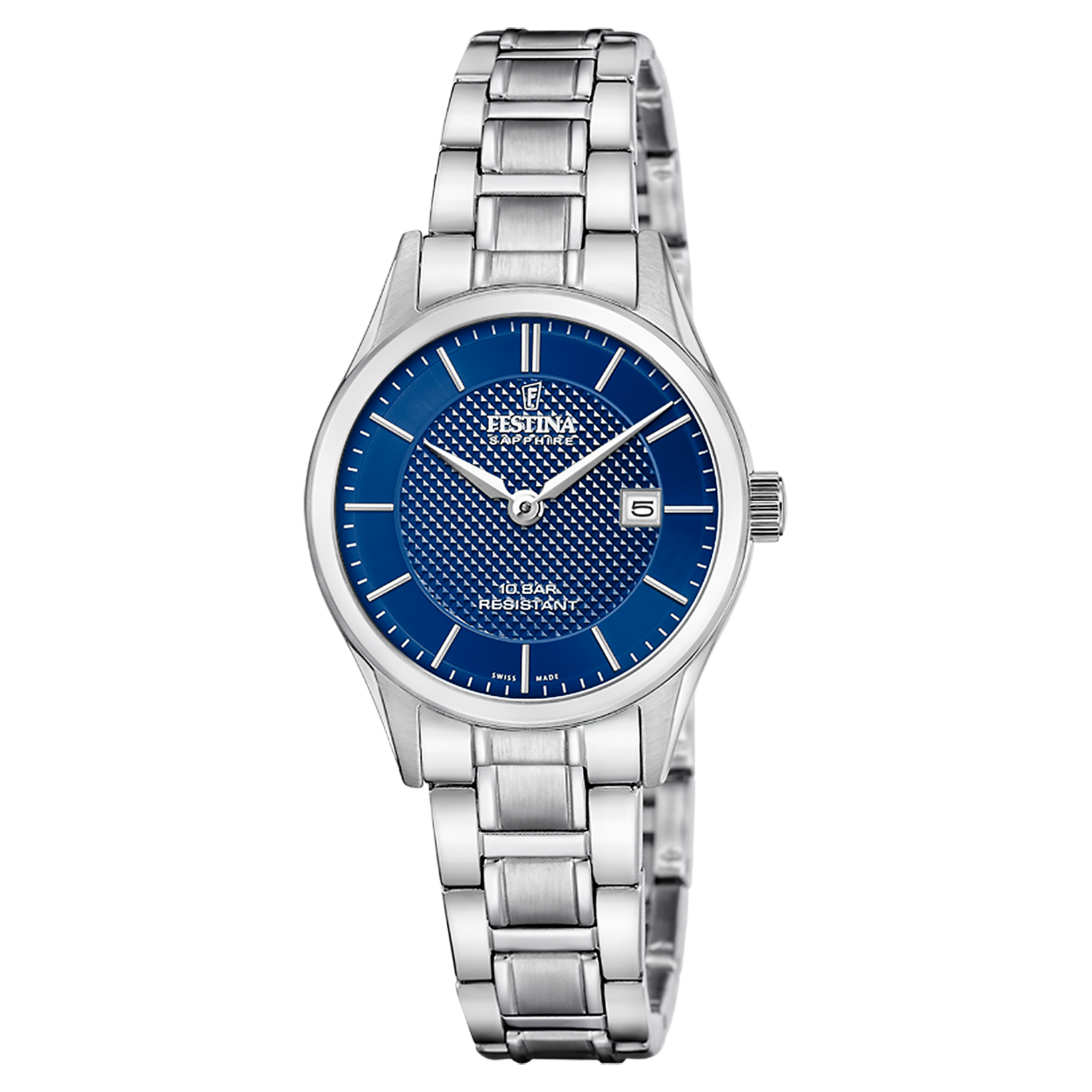 Relógio festina swiss made f20068/5 azul mulher_PRODUCT