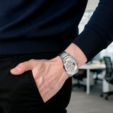 Relógio festina swiss made f20069/1 prata cinza homem_LIFESTYLE