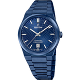 Relógio festina swiss made f20078/1 azul pulsera de de aço_PRODUCT