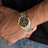 Relógio festina swiss made classic steel f20085/c preto pulsera de de aço inoxidável, homem_LIFESTYLE