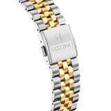 Relógio festina swiss made automatic f20091/2 dourado pulsera de de aço inoxidável, homem_PRODUCT_BACK
