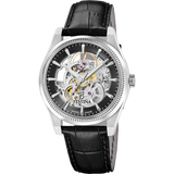 Relógio festina swiss made automatic f20095/3 preto pulsera de couro, homem_PRODUCT