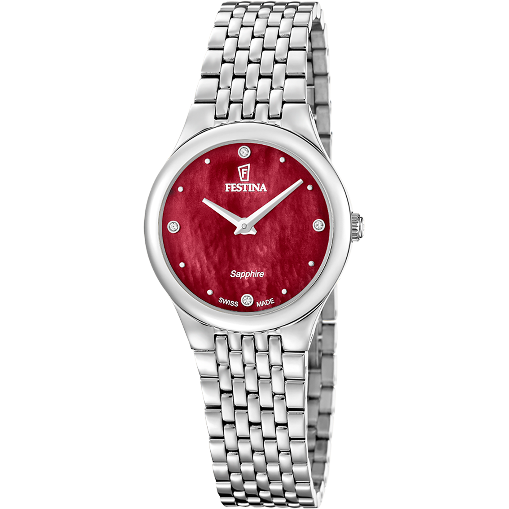 Relógio festina swiss made f20096/6 vermelho mulher_PRODUCT