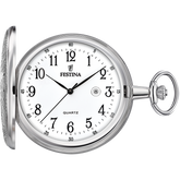Relógio de bolso festina pocket f2023/1 branco masculino