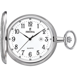 Relógio de bolso festina pocket f2023/1 branco masculino