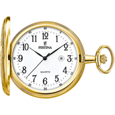 Relógio de bolso festina pocket f2028/1 branco masculino