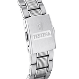 Relógio Festina Junior Collection F20345/2 Azul com Bracelete de Aço, Infantil