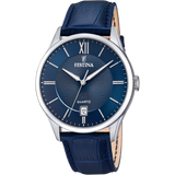 Relógio festina classics f20426/2 azul com correia de couro, homem._PRODUCT