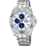 Relógio festina coleção multifuncional f20445/1 prateado com pulseira de aço, para homem._PRODUCT