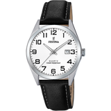 Relógio festina classics f20446/1 branco com correia de couro, homem_PRODUCT