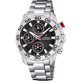 Relógio Festina Junior Collection F20457/3 Preto com Correia de Aço, Infantil