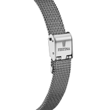 Relógio festina mademoiselle f20494/1 prateado com correia de aço, mulher.