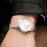 Relógio Festina Mademoiselle F20494/4 bege pulseira de aço inoxidável 316L, mulher