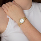 Relógio Festina Mademoiselle F20495/1 Prateado com Pulseira de Aço para Mulher