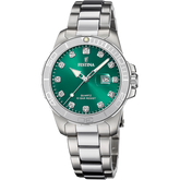 Relógio festina boyfriend collection f20503/7 verde pulsera de de aço inoxidável, mulher_PRODUCT